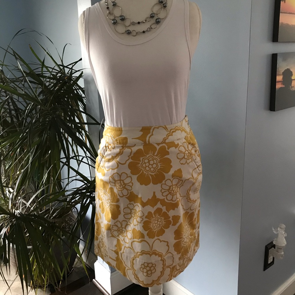 Boden Floral Skirt 6